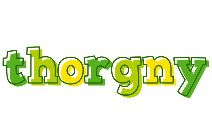 Thorgny juice logo
