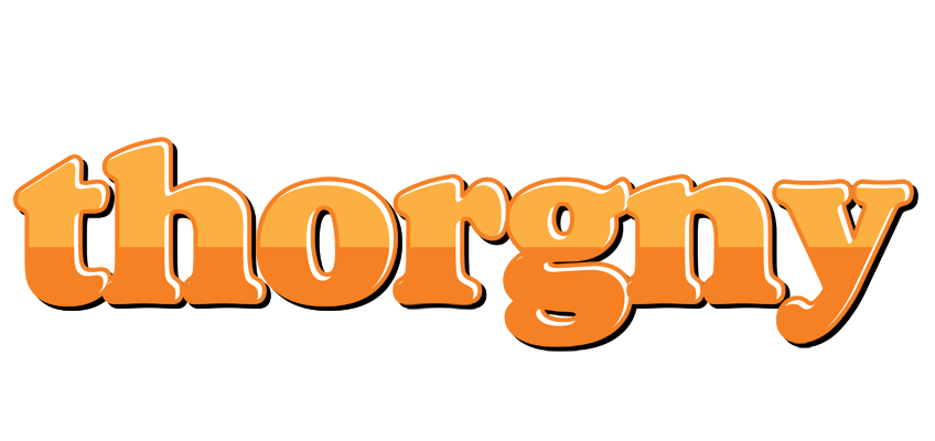 Thorgny orange logo