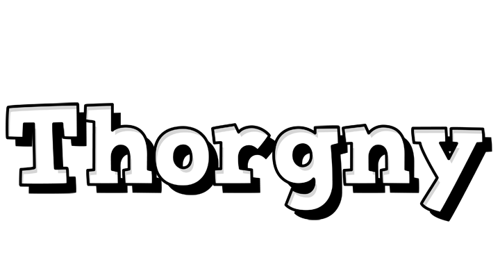Thorgny snowing logo