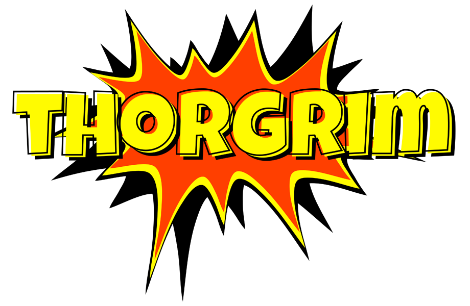 Thorgrim bazinga logo