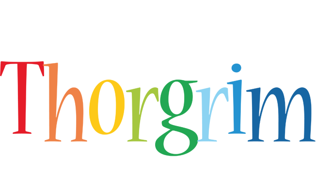 Thorgrim birthday logo