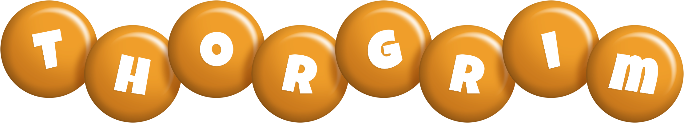 Thorgrim candy-orange logo