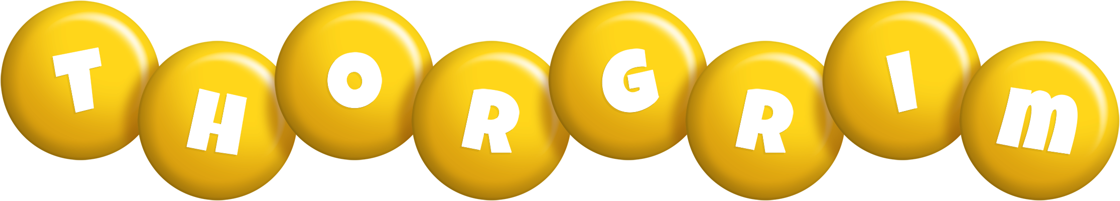 Thorgrim candy-yellow logo