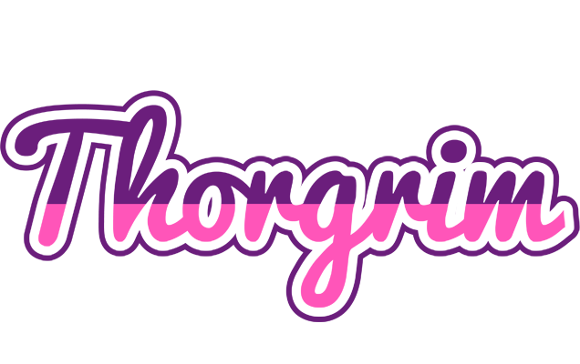 Thorgrim cheerful logo