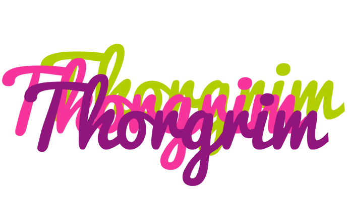 Thorgrim flowers logo