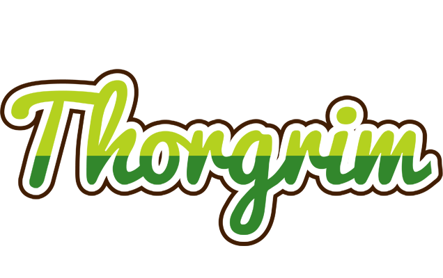 Thorgrim golfing logo