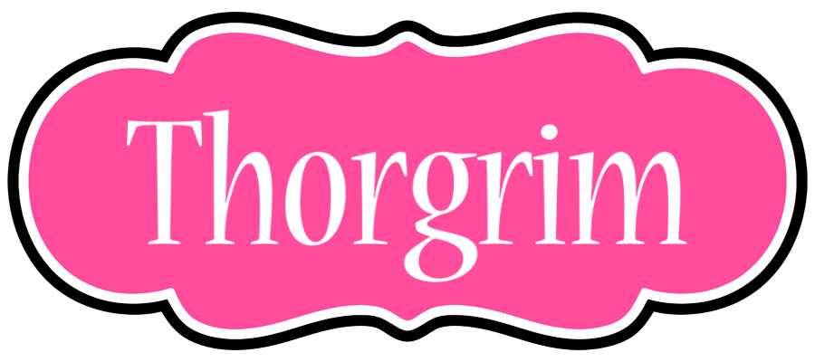 Thorgrim invitation logo