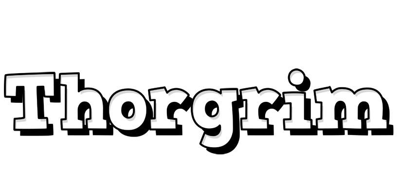 Thorgrim snowing logo