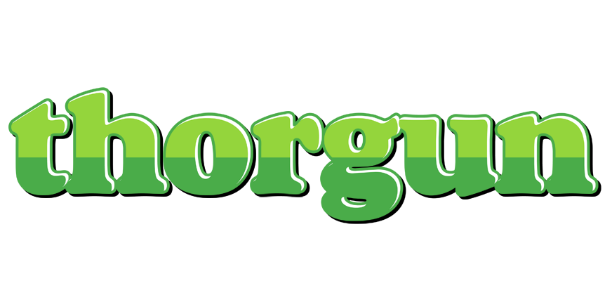 Thorgun apple logo