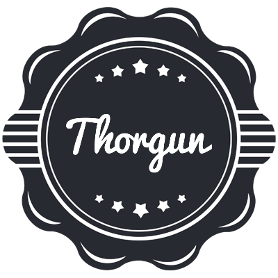 Thorgun badge logo