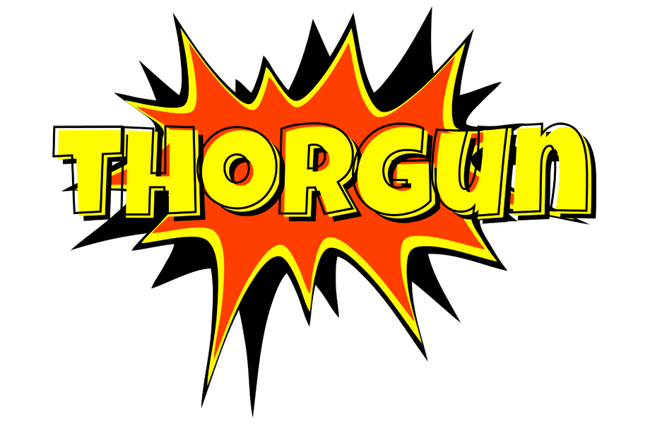 Thorgun bazinga logo