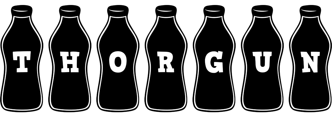 Thorgun bottle logo