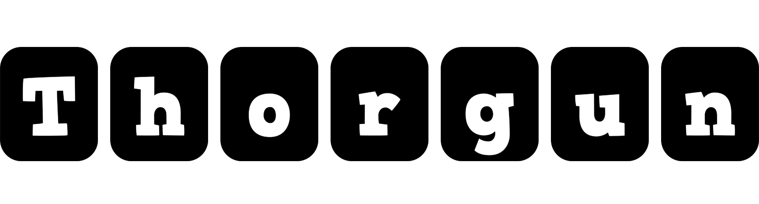 Thorgun box logo