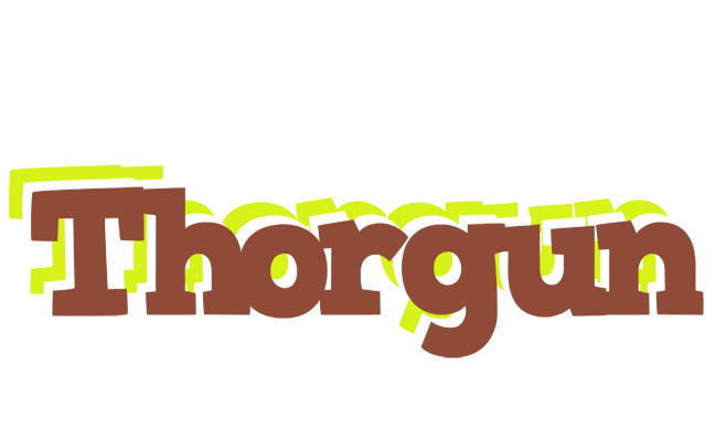 Thorgun caffeebar logo