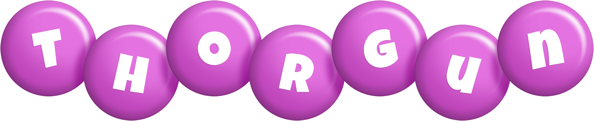 Thorgun candy-purple logo