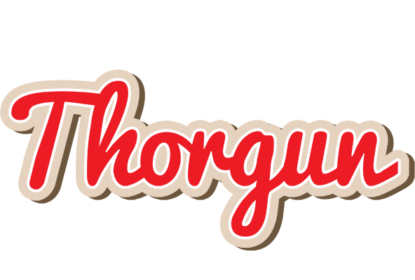 Thorgun chocolate logo