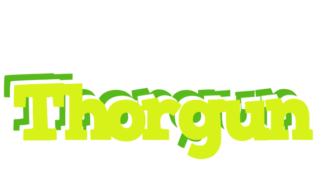 Thorgun citrus logo