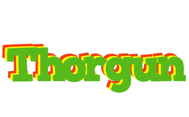 Thorgun crocodile logo