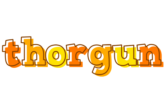 Thorgun desert logo