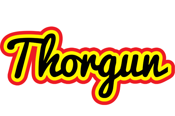 Thorgun flaming logo