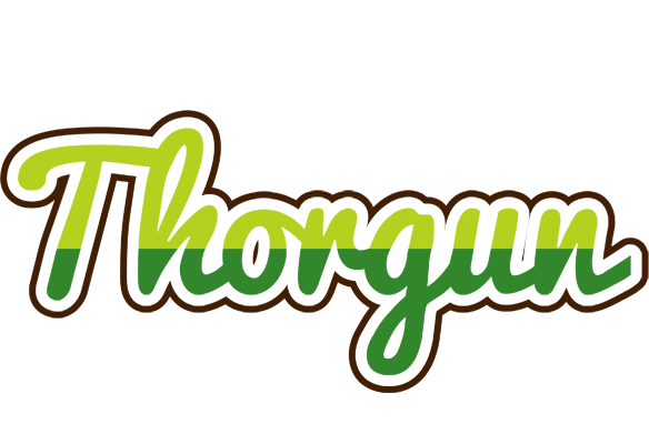 Thorgun golfing logo