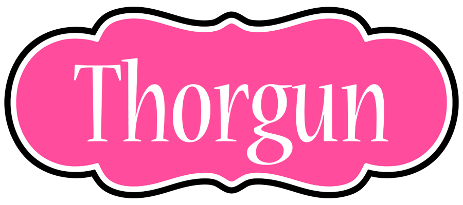 Thorgun invitation logo