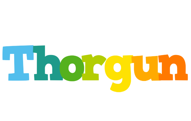 Thorgun rainbows logo