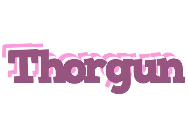 Thorgun relaxing logo