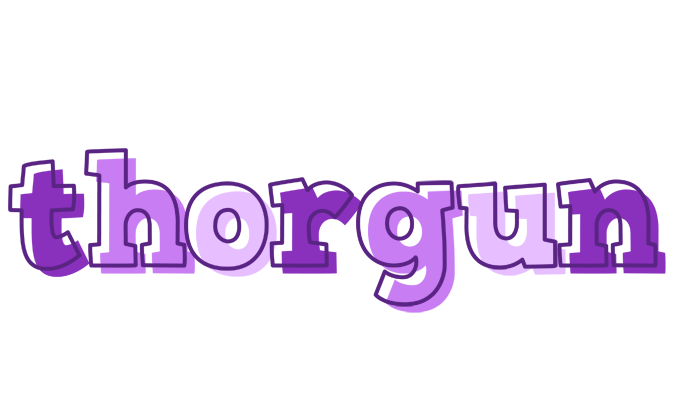 Thorgun sensual logo