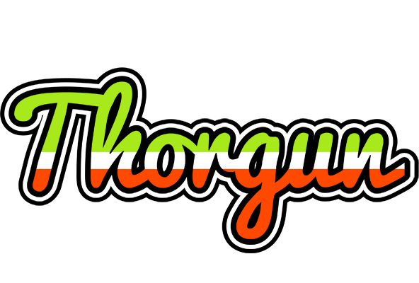 Thorgun superfun logo