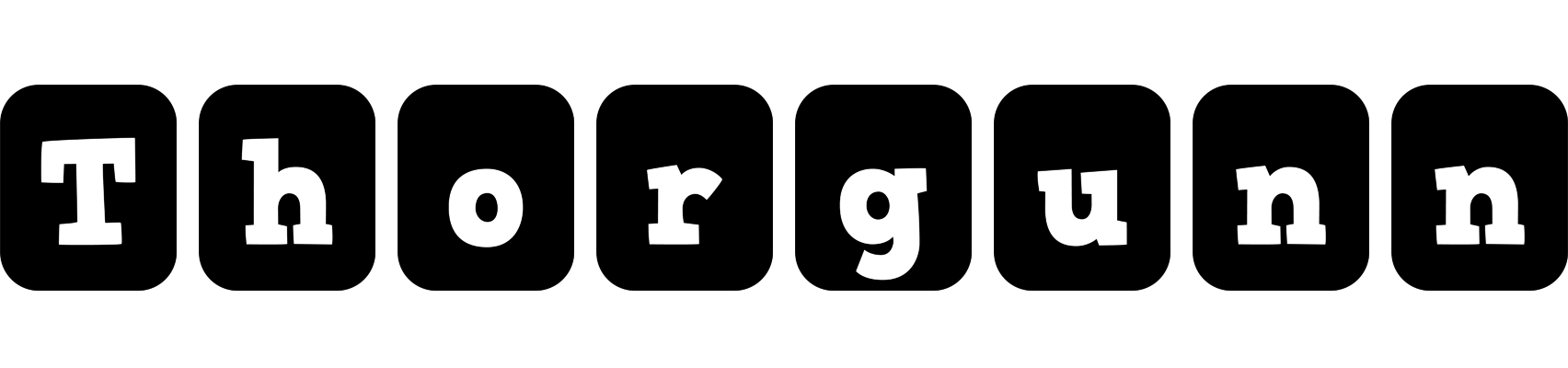 Thorgunn box logo