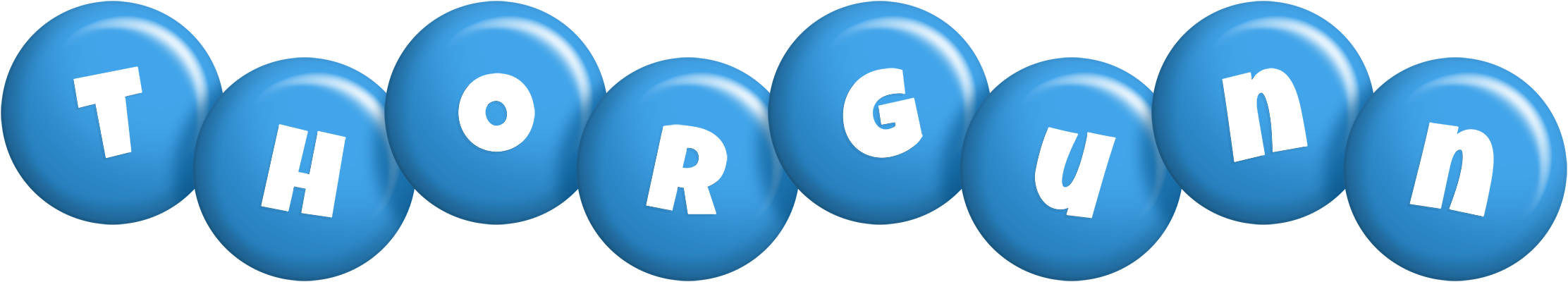 Thorgunn candy-blue logo