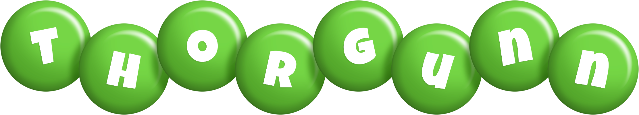 Thorgunn candy-green logo