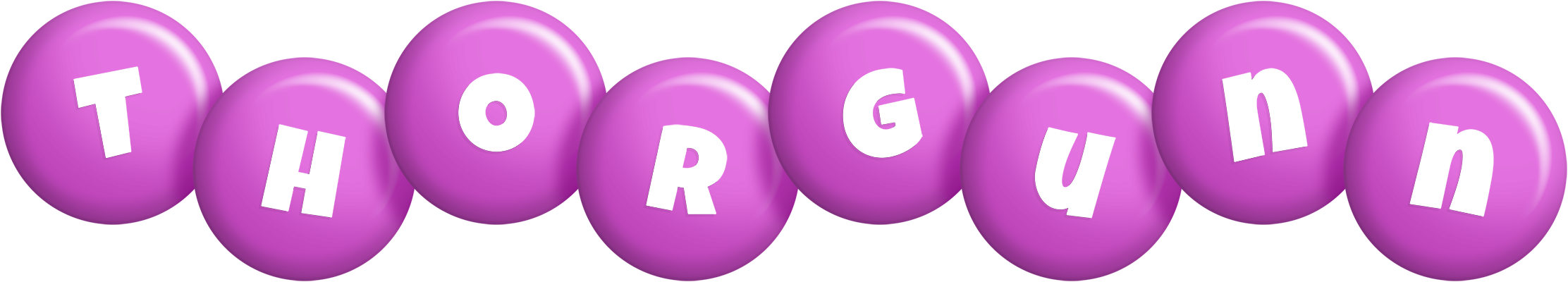 Thorgunn candy-purple logo