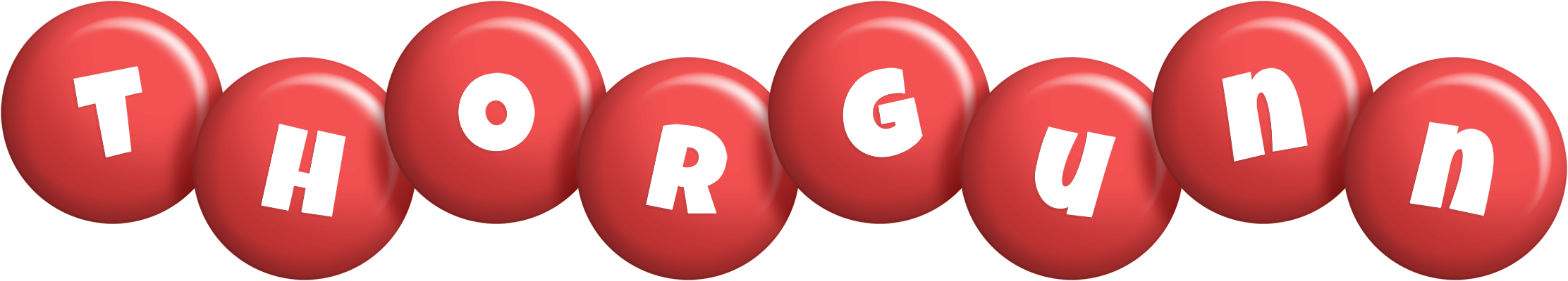 Thorgunn candy-red logo