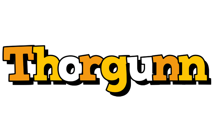 Thorgunn cartoon logo