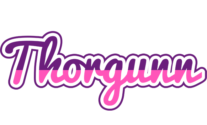 Thorgunn cheerful logo