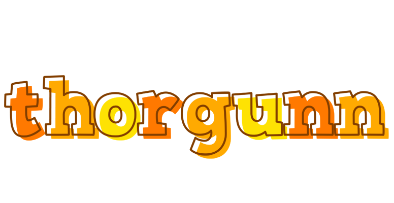 Thorgunn desert logo