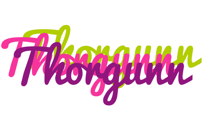 Thorgunn flowers logo