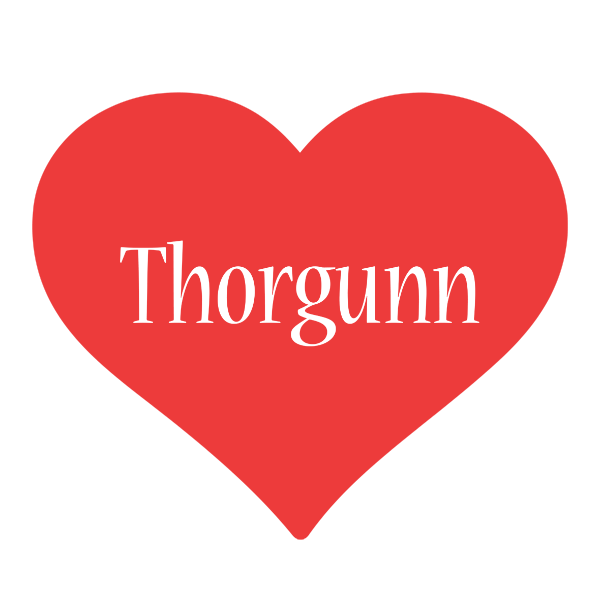 Thorgunn love logo