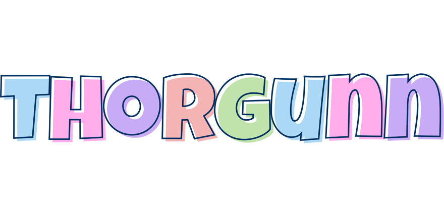 Thorgunn pastel logo