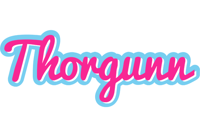 Thorgunn popstar logo