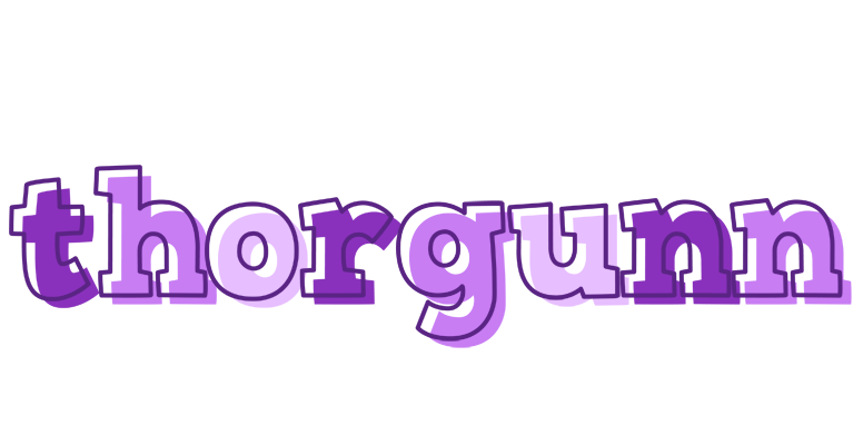 Thorgunn sensual logo