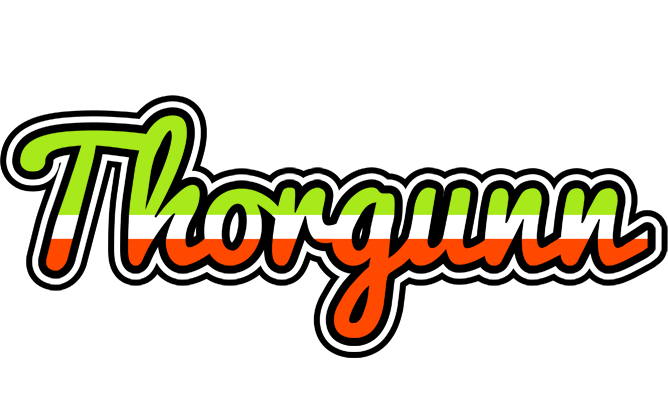 Thorgunn superfun logo