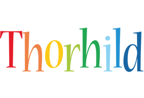 Thorhild birthday logo