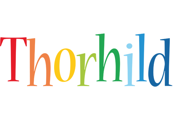 Thorhild birthday logo