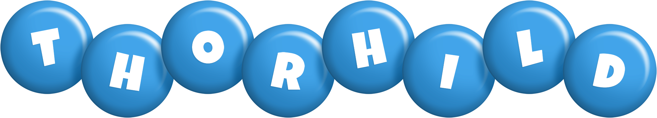 Thorhild candy-blue logo