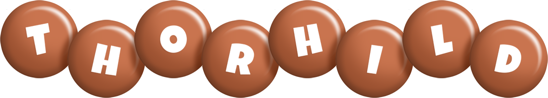 Thorhild candy-brown logo