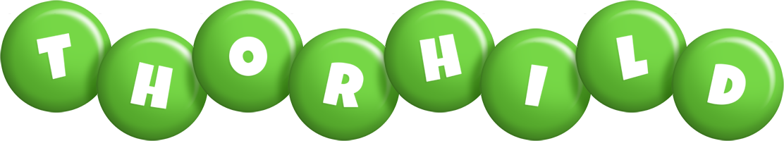 Thorhild candy-green logo