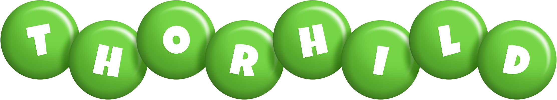 Thorhild candy-green logo